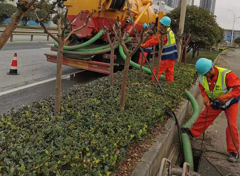 阿荣市政管道清淤